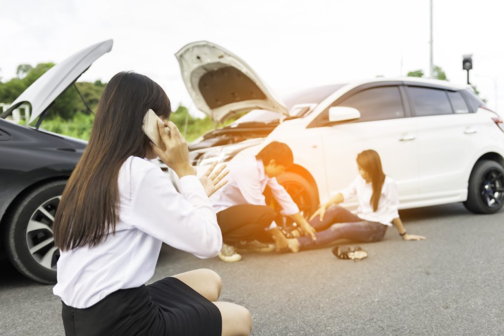 determining Riverside Uber Lyft car accident responsibility