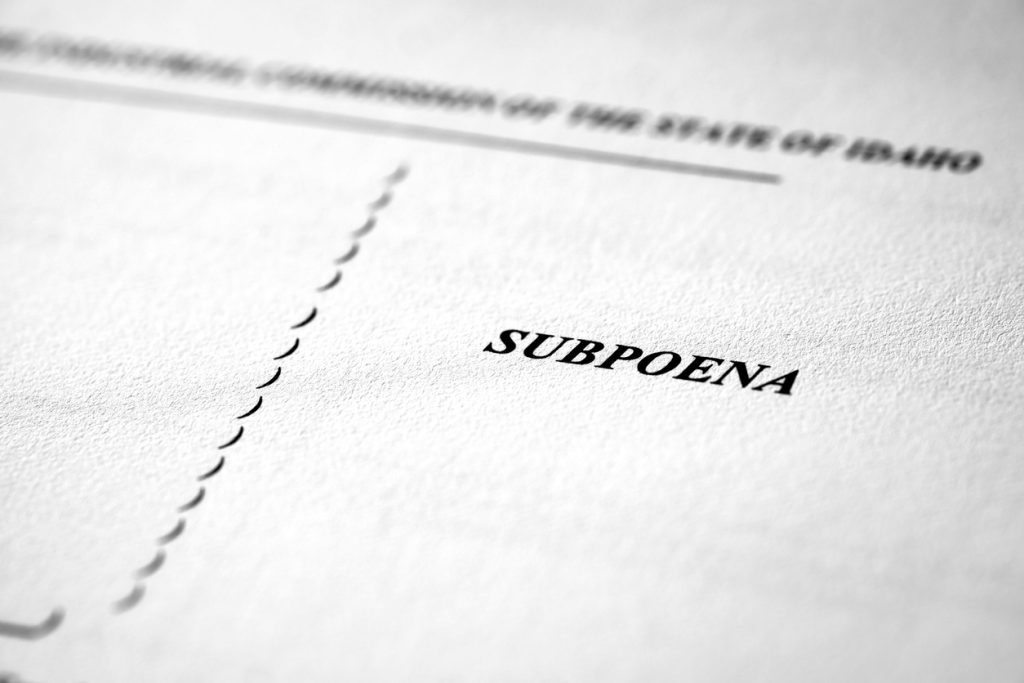 guidance of experienced administrative subpoenas attorneys